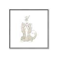 Picture of Playful Kitty _GroupedProduct_Square_Mini_ _GroupedProduct_Square_Canvas_Framed_