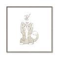 Picture of Playful Kitty _GroupedProduct_Square_Mini_ _GroupedProduct_Square_Canvas_Framed_