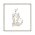 Picture of Playful Kitty _GroupedProduct_Square_Mini_ _GroupedProduct_Square_Canvas_Framed_