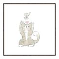 Picture of Playful Kitty _GroupedProduct_Square_Mini_ _GroupedProduct_Square_Canvas_Framed_
