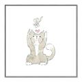 Picture of Playful Kitty _GroupedProduct_Square_Mini_ _GroupedProduct_Square_Canvas_Framed_