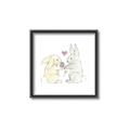 Picture of Playful Bunnies _GroupedProduct_Square_Mini_ _GroupedProduct_Square_Canvas_Framed_