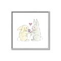 Picture of Playful Bunnies _GroupedProduct_Square_Mini_ _GroupedProduct_Square_Canvas_Framed_