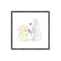 Picture of Playful Bunnies _GroupedProduct_Square_Mini_ _GroupedProduct_Square_Canvas_Framed_