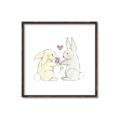 Picture of Playful Bunnies _GroupedProduct_Square_Mini_ _GroupedProduct_Square_Canvas_Framed_