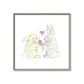 Picture of Playful Bunnies _GroupedProduct_Square_Mini_ _GroupedProduct_Square_Canvas_Framed_