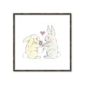 Picture of Playful Bunnies _GroupedProduct_Square_Mini_ _GroupedProduct_Square_Canvas_Framed_