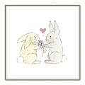 Picture of Playful Bunnies _GroupedProduct_Square_Mini_ _GroupedProduct_Square_Canvas_Framed_