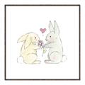 Picture of Playful Bunnies _GroupedProduct_Square_Mini_ _GroupedProduct_Square_Canvas_Framed_