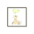 Picture of Heart Balloon Giraffe _GroupedProduct_Square_Mini_ _GroupedProduct_Square_Canvas_Framed_