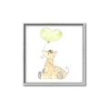 Picture of Heart Balloon Giraffe _GroupedProduct_Square_Mini_ _GroupedProduct_Square_Canvas_Framed_