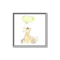 Picture of Heart Balloon Giraffe _GroupedProduct_Square_Mini_ _GroupedProduct_Square_Canvas_Framed_