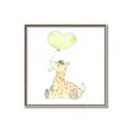 Picture of Heart Balloon Giraffe _GroupedProduct_Square_Mini_ _GroupedProduct_Square_Canvas_Framed_
