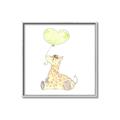 Picture of Heart Balloon Giraffe _GroupedProduct_Square_Mini_ _GroupedProduct_Square_Canvas_Framed_