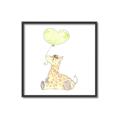 Picture of Heart Balloon Giraffe _GroupedProduct_Square_Mini_ _GroupedProduct_Square_Canvas_Framed_