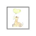 Picture of Heart Balloon Giraffe _GroupedProduct_Square_Mini_ _GroupedProduct_Square_Canvas_Framed_