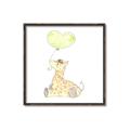 Picture of Heart Balloon Giraffe _GroupedProduct_Square_Mini_ _GroupedProduct_Square_Canvas_Framed_