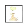 Picture of Heart Balloon Giraffe _GroupedProduct_Square_Mini_ _GroupedProduct_Square_Canvas_Framed_