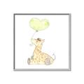 Picture of Heart Balloon Giraffe _GroupedProduct_Square_Mini_ _GroupedProduct_Square_Canvas_Framed_