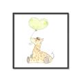 Picture of Heart Balloon Giraffe _GroupedProduct_Square_Mini_ _GroupedProduct_Square_Canvas_Framed_