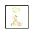 Picture of Heart Balloon Giraffe _GroupedProduct_Square_Mini_ _GroupedProduct_Square_Canvas_Framed_