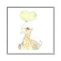 Picture of Heart Balloon Giraffe _GroupedProduct_Square_Mini_ _GroupedProduct_Square_Canvas_Framed_