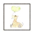 Picture of Heart Balloon Giraffe _GroupedProduct_Square_Mini_ _GroupedProduct_Square_Canvas_Framed_