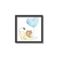 Picture of Heart Balloon Lion _GroupedProduct_Square_Mini_ _GroupedProduct_Square_Canvas_Framed_