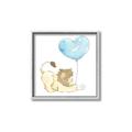 Picture of Heart Balloon Lion _GroupedProduct_Square_Mini_ _GroupedProduct_Square_Canvas_Framed_