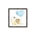 Picture of Heart Balloon Lion _GroupedProduct_Square_Mini_ _GroupedProduct_Square_Canvas_Framed_