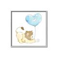 Picture of Heart Balloon Lion _GroupedProduct_Square_Mini_ _GroupedProduct_Square_Canvas_Framed_