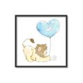 Picture of Heart Balloon Lion _GroupedProduct_Square_Mini_ _GroupedProduct_Square_Canvas_Framed_