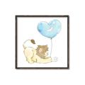 Picture of Heart Balloon Lion _GroupedProduct_Square_Mini_ _GroupedProduct_Square_Canvas_Framed_