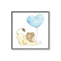 Picture of Heart Balloon Lion _GroupedProduct_Square_Mini_ _GroupedProduct_Square_Canvas_Framed_