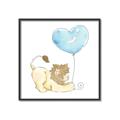 Picture of Heart Balloon Lion _GroupedProduct_Square_Mini_ _GroupedProduct_Square_Canvas_Framed_