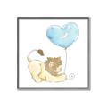 Picture of Heart Balloon Lion _GroupedProduct_Square_Mini_ _GroupedProduct_Square_Canvas_Framed_