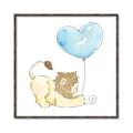 Picture of Heart Balloon Lion _GroupedProduct_Square_Mini_ _GroupedProduct_Square_Canvas_Framed_