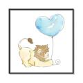 Picture of Heart Balloon Lion _GroupedProduct_Square_Mini_ _GroupedProduct_Square_Canvas_Framed_