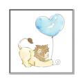 Picture of Heart Balloon Lion _GroupedProduct_Square_Mini_ _GroupedProduct_Square_Canvas_Framed_