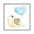 Picture of Heart Balloon Lion _GroupedProduct_Square_Mini_ _GroupedProduct_Square_Canvas_Framed_