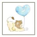 Picture of Heart Balloon Lion _GroupedProduct_Square_Mini_ _GroupedProduct_Square_Canvas_Framed_