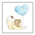 Picture of Heart Balloon Lion _GroupedProduct_Square_Mini_ _GroupedProduct_Square_Canvas_Framed_