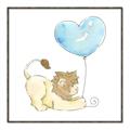 Picture of Heart Balloon Lion _GroupedProduct_Square_Mini_ _GroupedProduct_Square_Canvas_Framed_