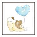 Picture of Heart Balloon Lion _GroupedProduct_Square_Mini_ _GroupedProduct_Square_Canvas_Framed_