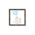 Picture of Heart Balloon Elephant _GroupedProduct_Square_Mini_ _GroupedProduct_Square_Canvas_Framed_