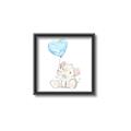 Picture of Heart Balloon Elephant _GroupedProduct_Square_Mini_ _GroupedProduct_Square_Canvas_Framed_