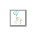 Picture of Heart Balloon Elephant _GroupedProduct_Square_Mini_ _GroupedProduct_Square_Canvas_Framed_