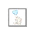 Picture of Heart Balloon Elephant _GroupedProduct_Square_Mini_ _GroupedProduct_Square_Canvas_Framed_