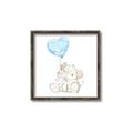 Picture of Heart Balloon Elephant _GroupedProduct_Square_Mini_ _GroupedProduct_Square_Canvas_Framed_