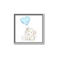 Picture of Heart Balloon Elephant _GroupedProduct_Square_Mini_ _GroupedProduct_Square_Canvas_Framed_